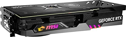 MSI Gaming GeForce RTX 4070 Ti 12GB GDRR6X 192-Bit HDMI/DP Nvlink Tri-Frozr 3 Ada Lovelace Architecture Graphics Card (RTX 4070 Ti Gaming X Trio 12G)