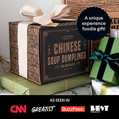 Original Chinese Soup Dumpling Kit | Unique Gifts for Cooks, Chef Gifts for Friends, & Cooking Gifts for Sister or Brother | Food & Beverage Gifts, Unique Gifts for Women & Men